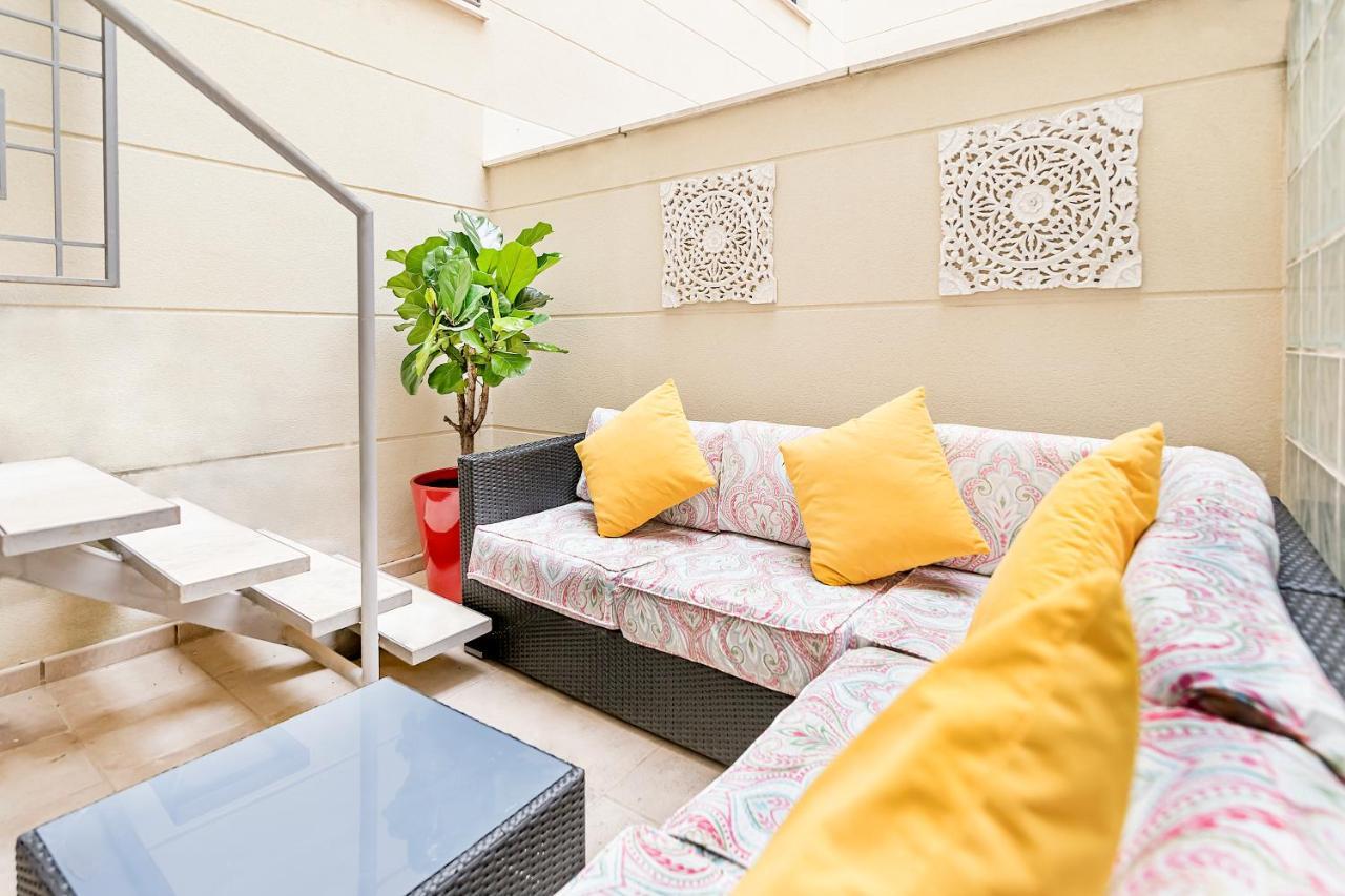 Appartement Maba/Private Backyard/Walk To Downtown/Large Smart Tv à Málaga Extérieur photo